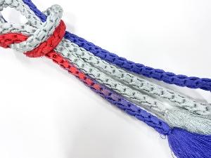 正絹　手組帯締め